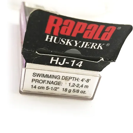 Rapala Husky Jerk HJ 14 Vobler, Yellow Perch, 18g, vzplývavý, #7498