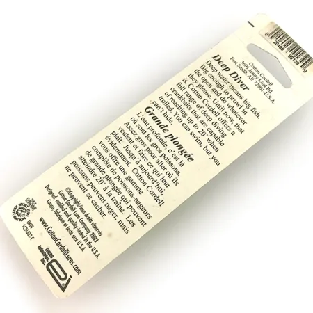 Cotton Cordell Wally Diver Wobler, Chartreuse, 14g, #7499