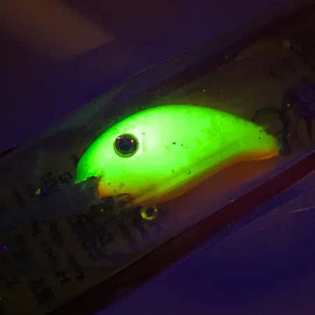 Strike King Pro Model 3XD Crankbait, Chartreuse, 12g, Chrastítko, #7501