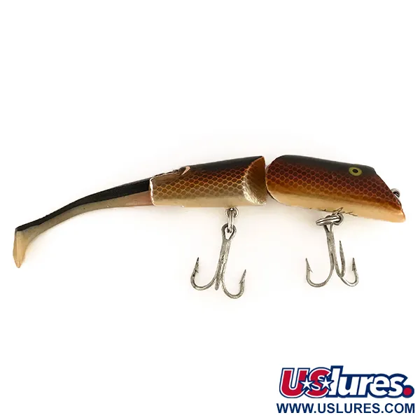 Fred Arbogast A.C. Plug Vintage Popper, Hnědá, 28g, Kloubové Tělo, #7508