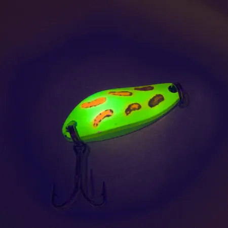 Luhr Jensen Little Jewel Plandavka, Žlutá/Červená, 7g, UV Glow, #7519