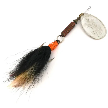 Mepps Aglia 5 dressed Třpytka, Stříbrná, 14g, Chmýří, #7521