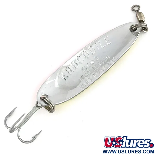 Luhr Jensen Krocodile Die #3 UV Plandavka, Žlutá/Červená, 14g, UV, #7523