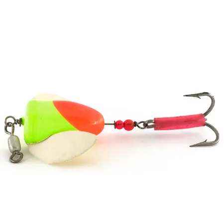 Yakima Bait Spin-n-Glo UV Nástraha, Oranžová / Chartreuse, 7g, UV, #7584