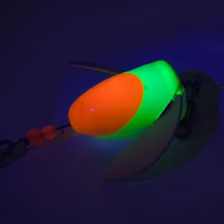 Yakima Bait Spin-n-Glo UV Nástraha, Oranžová / Chartreuse, 7g, UV, #7584
