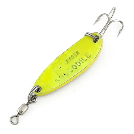 Luhr Jensen Krocodile UV Plandavka, Yellow, 9g, UV aktivní, #7604