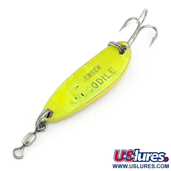 Luhr Jensen Krocodile UV Plandavka, Yellow, 9g, UV aktivní, #7604