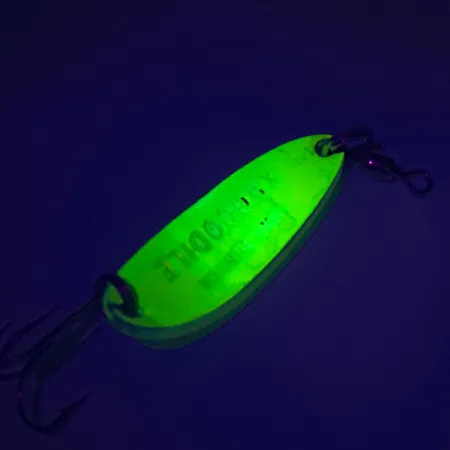 Luhr Jensen Krocodile UV Plandavka, Yellow, 9g, UV aktivní, #7604