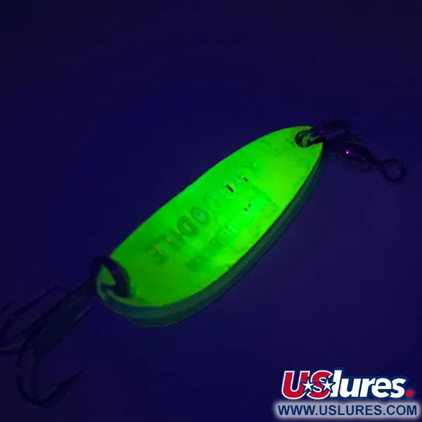 Luhr Jensen Krocodile UV Plandavka, Yellow, 9g, UV aktivní, #7604