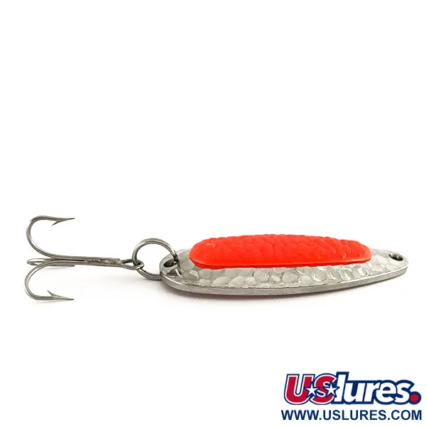 Blue Fox Pixee UV Plandavka, Tepaný Nikl / Červená, 14g, UV, #7610