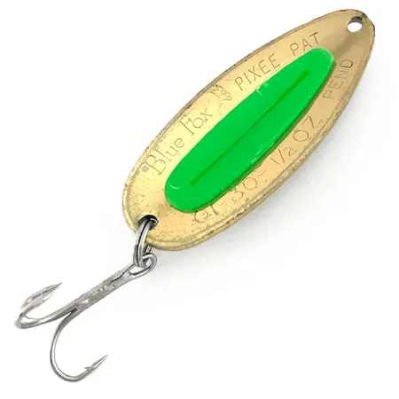 Blue Fox Pixee UV Plandavka, Gold / Green, 14g, UV aktivní, #7612