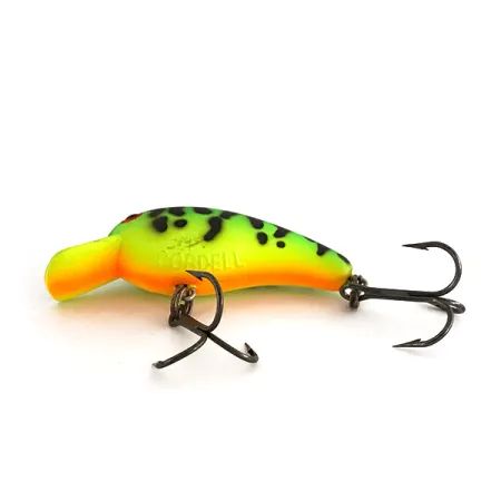 Cotton Cordell Big O UV Vobler, Fire Tiger, 4g, UV Glow, #7640