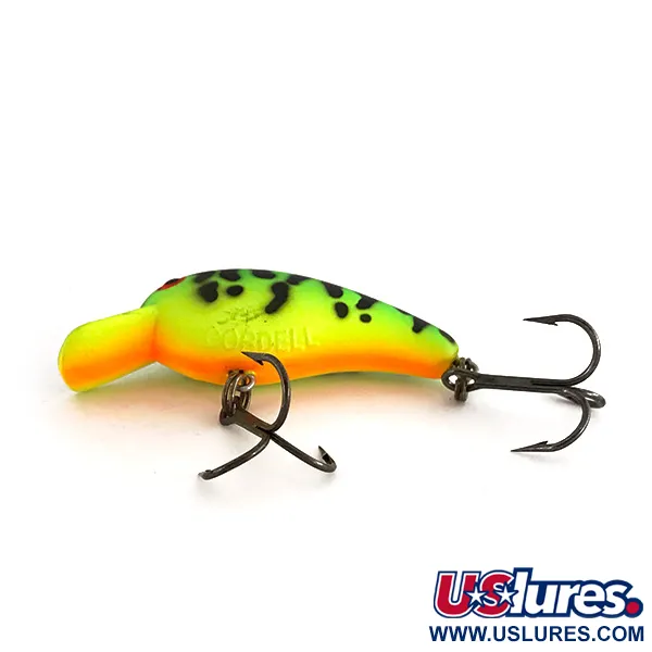 Cotton Cordell Big O UV Vobler, Fire Tiger, 4g, UV Glow, #7640