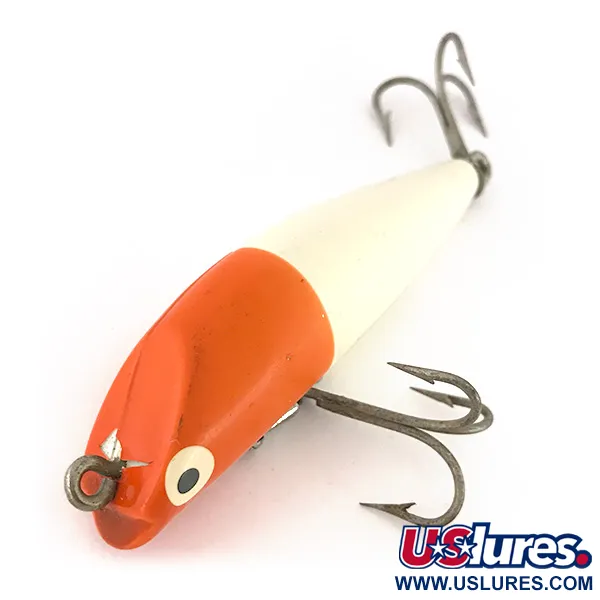 Boone Castana Popper, Červená / Bílá, 10g, Cupped Mouth, #7643