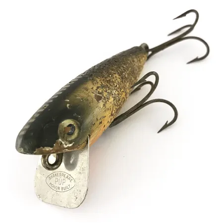 Shakespeare PUP Honor Built Wobbler, Zlatá, 14g, Dřevo, #7645