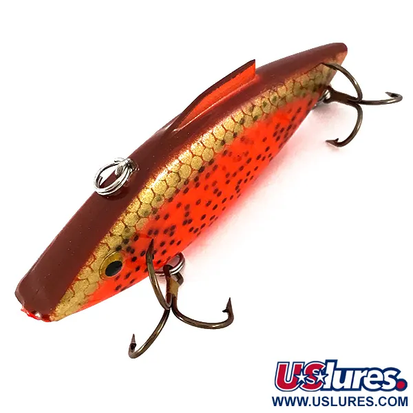 Bill Lewis Rat-L-Trap Lipless Crankbait, Cherry Bomb, 14g, Glow, #7666