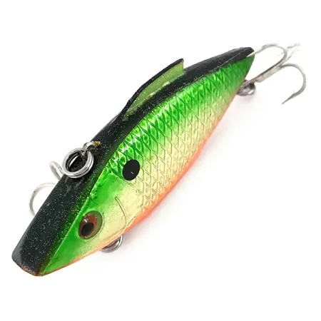 Bill Lewis Rat-L-Trap Lipless Crankbait, Zelená-Zlatá, 14g, #7667