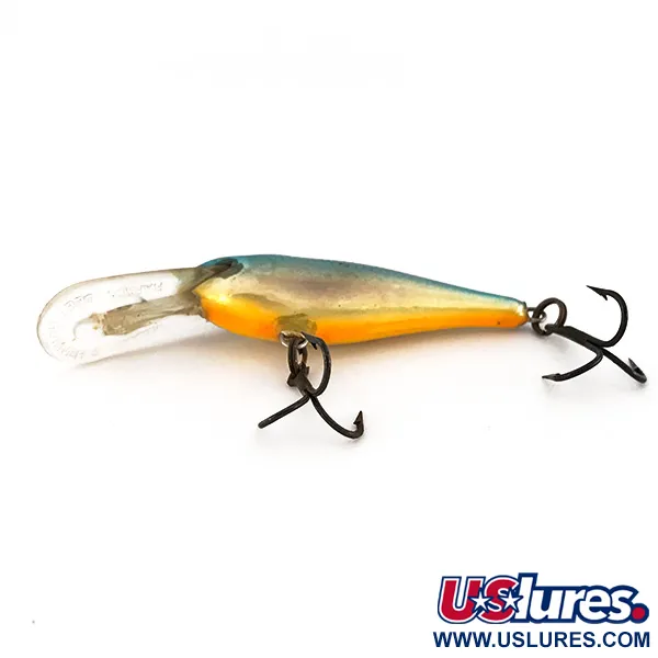 Rapala Shad Rap Deep Runner 05 Wobler, Modrá, 5g, Balsové dřevo, #7670