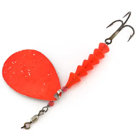 Luhr Jensen Dave Davis UV Rotačka, Nikl/Růžová, 17g, UV-aktivní, #7673