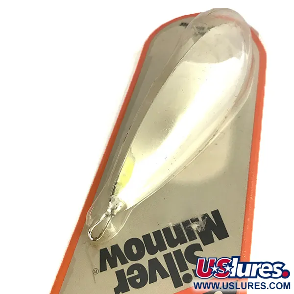 Johnson Silver Minnow Weedless Plandavka, Stříbrná, 31g, Neuváznou, #7678