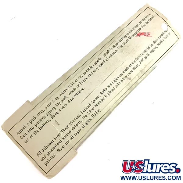 Weedless Johnson Silver Minnow, Stříbro, 14g, Nezachytává, #7679