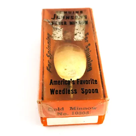 Weedless Johnson Silver Minnow Třpytka, Zlatá, 5g, Proti váznutí, #7681