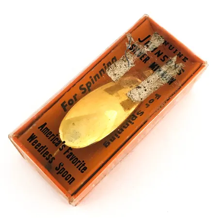 Weedless Johnson Silver Minnow Třpytka, Zlatá, 5g, Proti váznutí, #7681