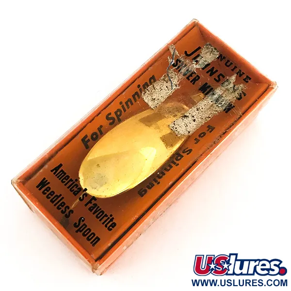 Weedless Johnson Silver Minnow Třpytka, Zlatá, 5g, Proti váznutí, #7681