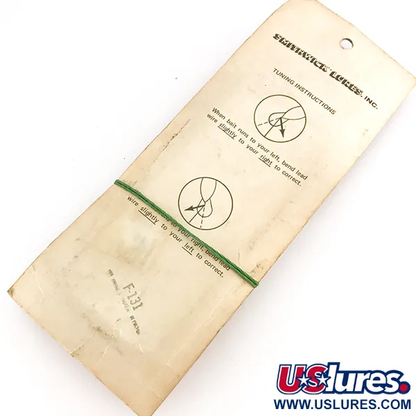 Smithwick Devil's Horse Hladinová Nástraha, Nikl, 9g, Dřevo, #7690