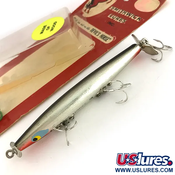 Smithwick Devil's Horse Hladinová Nástraha, Nikl, 9g, Dřevo, #7690