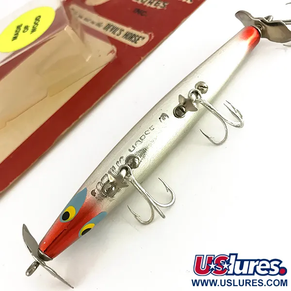 Smithwick Devil's Horse Hladinová Nástraha, Nikl, 9g, Dřevo, #7690