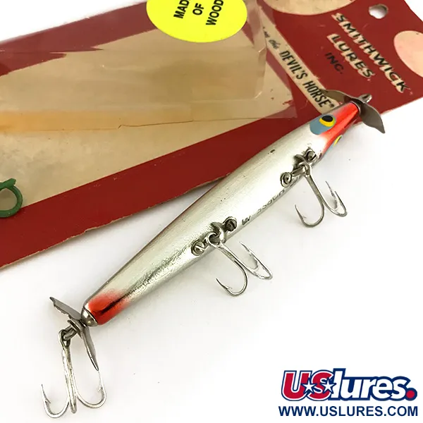 Smithwick Devil's Horse Hladinová Nástraha, Nikl, 9g, Dřevo, #7690