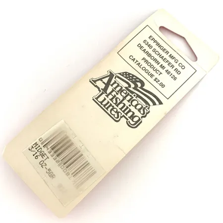 Eppinger Dardevle Midget Plandavka, Five of Diamonds, 6g, Vintage, #7691