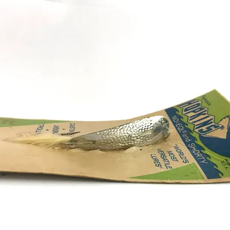 Hopkins 238 Hammered Spoon Plandavka, Stříbro, 7g, Bucktail, #7694