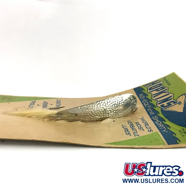 Hopkins 238 Hammered Spoon Plandavka, Stříbro, 7g, Bucktail, #7694