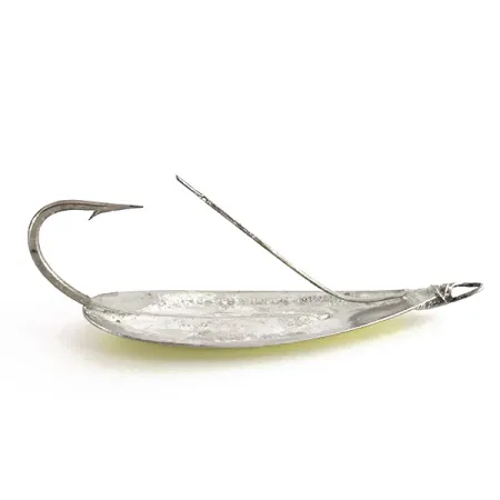 Johnson Weedless Silver Minnow UV Plandavka, Stříbrná/Chartreuse, 12g, #7711