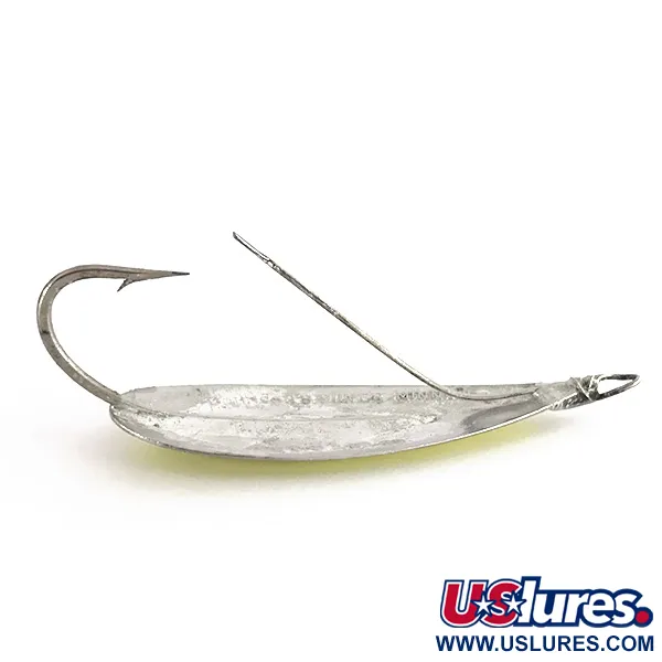 Johnson Weedless Silver Minnow UV Plandavka, Stříbrná/Chartreuse, 12g, #7711