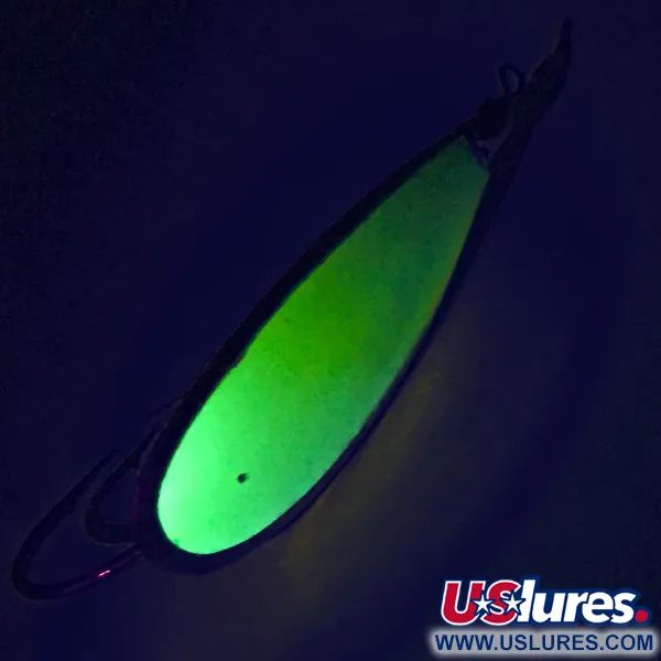 Johnson Weedless Silver Minnow UV Plandavka, Stříbrná/Chartreuse, 12g, #7711