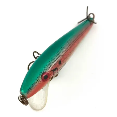 Rebel Floater Wobler, Zeleno-Růžovo-Stříbrný, 9g, Vintage, #7743