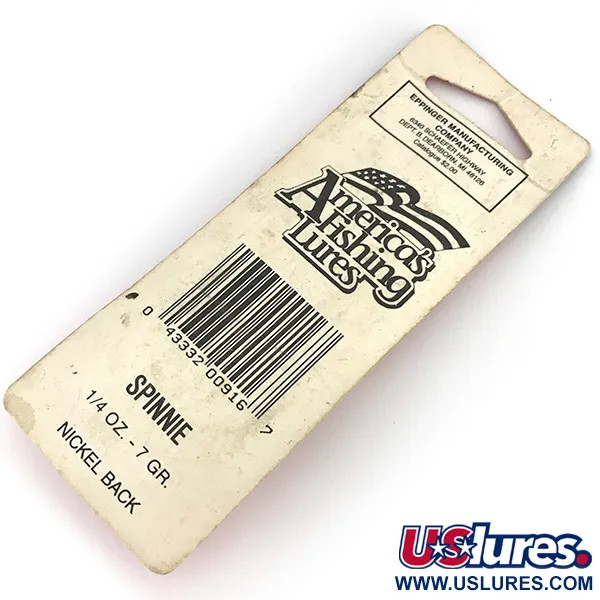 Eppinger Dardevle Spinnie Plandavka, Červená/Bílá, 7g, Vintage, #7747