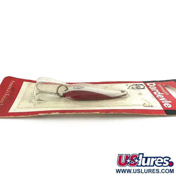 Eppinger Dardevle Spinnie Plandavka, Červená/Bílá, 7g, Vintage, #7747