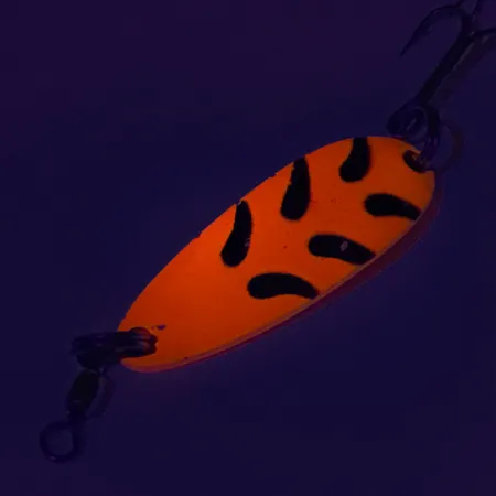 Luhr Jensen Krocodile UV Plandavka, Červená/Černá, 9g, UV Glow, #7762