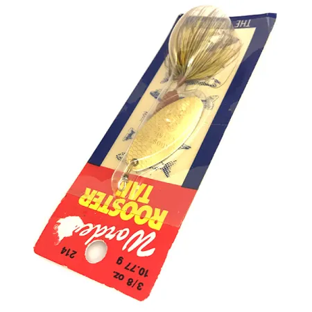 Worden’s Original Rooster Tail Třpytka, Zlatá, 12g, Peří, #214 GH