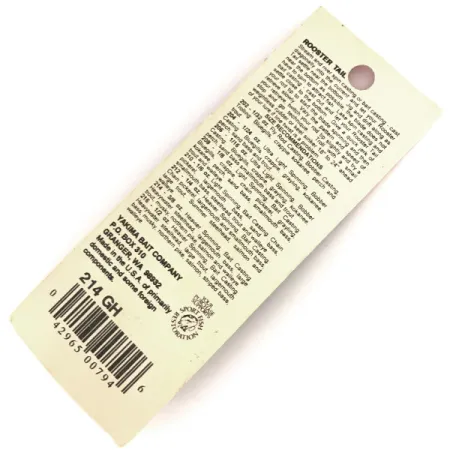 Worden’s Original Rooster Tail Třpytka, Zlatá, 12g, Peří, #214 GH