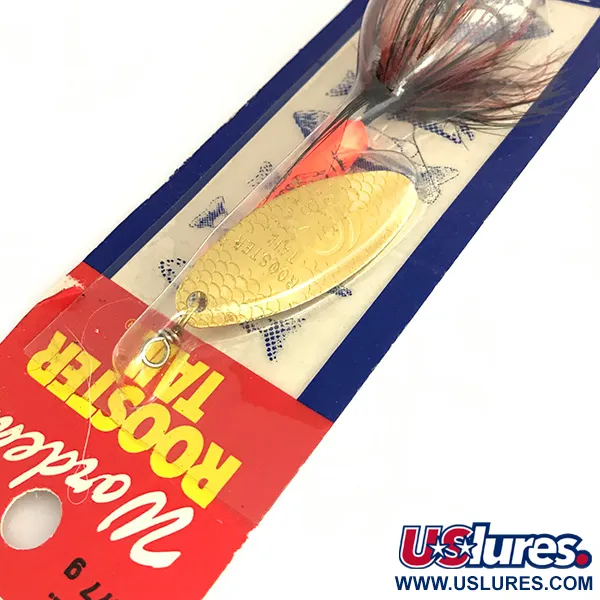 Worden’s Original Rooster Tail UV Třpytka, Zlatá/Červená, 12g, #7772