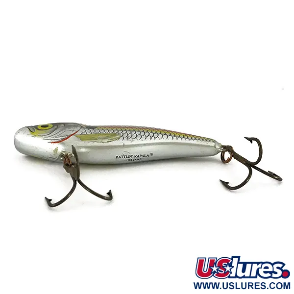 Rapala Rattl'n RAP Wobler, Zeleno-stříbrná, 16g, Chrastítko, #7795