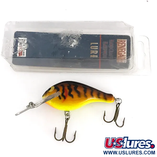 Renegade Little Diver UV Wobler, Brown Tiger, 11g, UV reaktivní, #7804