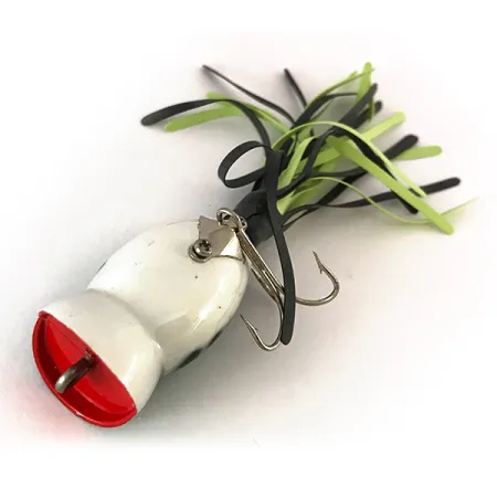 Fred Arbogast Hula Popper Hladinová Nástraha, Green Tiger, 8g, #7820