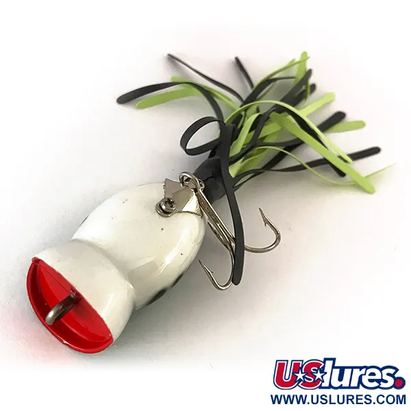 Fred Arbogast Hula Popper Hladinová Nástraha, Green Tiger, 8g, #7820