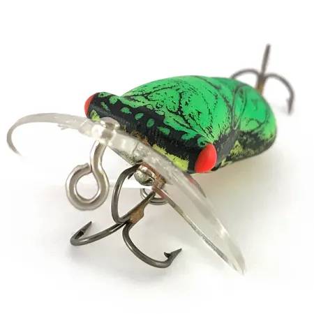 Fred Arbogast Hocus Locust Wobbler, Zelená, 6,5g, Akustický, #7833